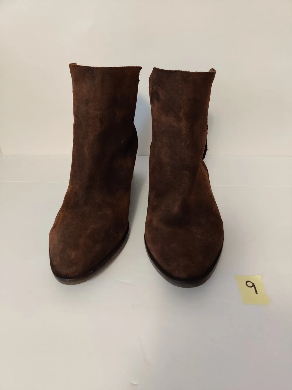 Elliott Lucca Brown Suede Ankle Boots 9